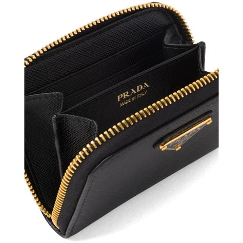 prada card holder whale saffiano|White Saffiano Leather Card Holder .